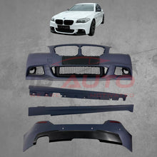Mtech пакет брони за BMW F10 (2010-2014г) – M-Technik комплект предна и задна броня + прагове, mtech