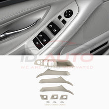 Сиви интериорни дръжки и панели за BMW F10/F11 – комплект или отделно