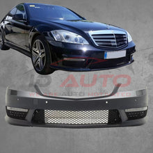 Предна броня за Mercedes W221 S-Class (05-11) - AMG Дизайн с LED дневни светлини