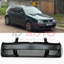 Предна броня R32 стил за VW Golf 4 (1997–2006) – черна, тунинг дизайн