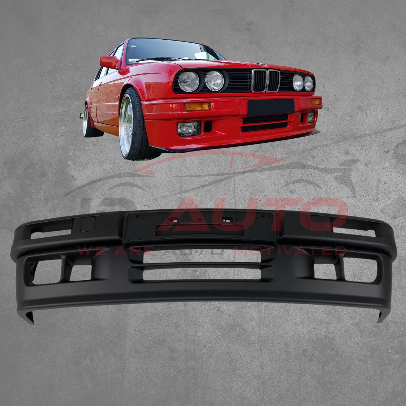 Предна броня BMW E30 – M-Tech дизайн