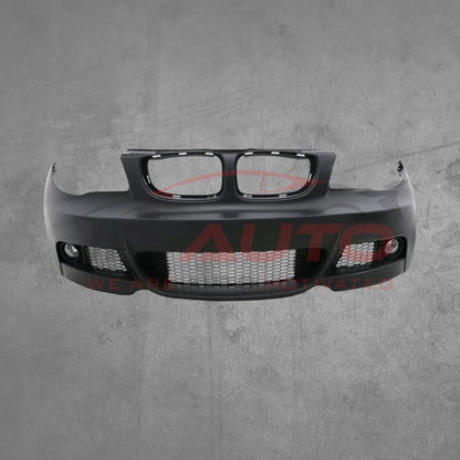 Предна M-броня за BMW E87 (2004+) – M-Tech дизайн с халогени