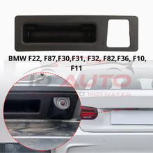 Външна дръжка за багажник BMW F10/F11 F30/F31 F32/F36 F22 F87 – С отвор за камера