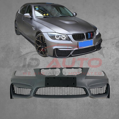 Предна броня за BMW E90 (05-09) - М4 дизайн без отвори за халогени