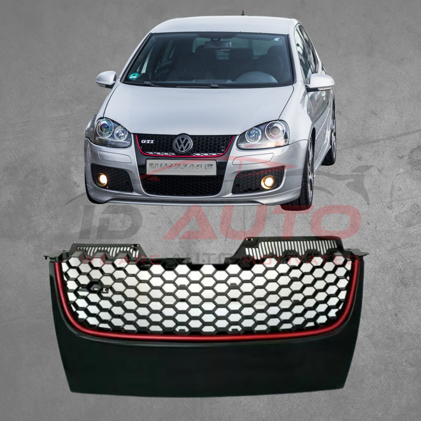 Решетка GTI Look без емблема за VW Golf 5 – немско качество