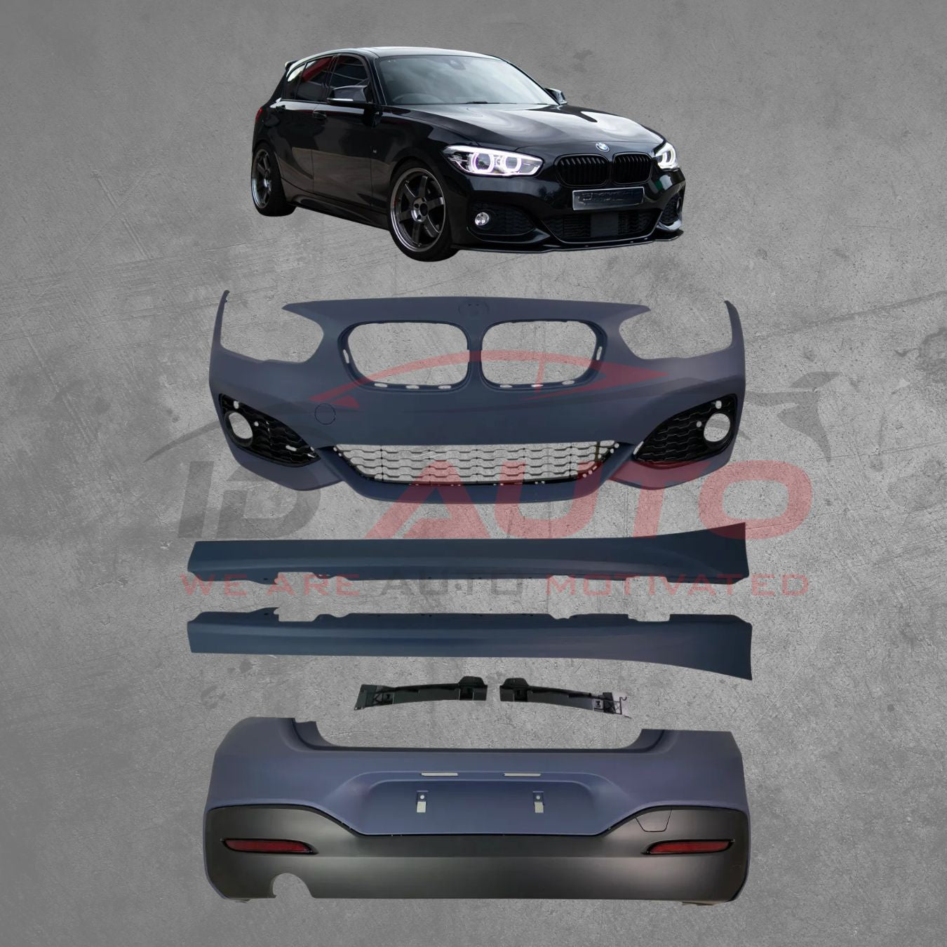 Боди кит M-пакет за BMW F20 (2015–2019) – M-Tech дизайн