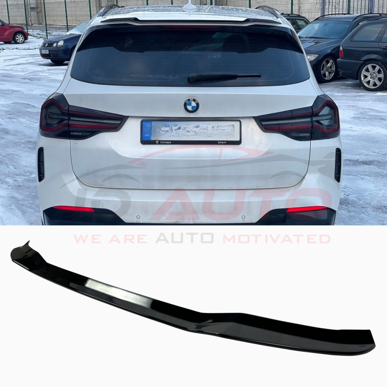 Спойлер за багажник BMW G01 X3 (2017+) – Черен гланц