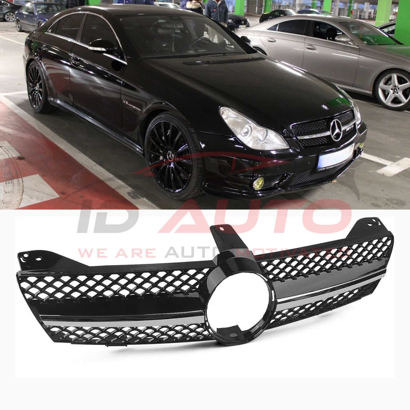 Решетка за Mercedes CLS W219 (2004–2010) - AMG стил