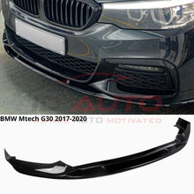 Преден лип спойлер за BMW G30 M Tech (2017–2020) – Черен гланц