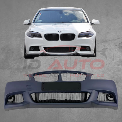 Предна броня BMW F10 / F11 M-Tech (2010–2017) – Грундирана – Със или Без Парктроник