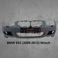 Предна броня за BMW E92 (2009–2012) – M-Tech дизайн, вариант с или без парктроник, перфектно пасване