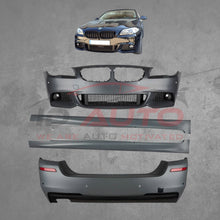 M пакет брони за BMW F10 (2010-2014г) – M-Technik комплект предна и задна броня + прагове, mtech