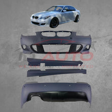 M пакет брони за BMW E60 (2003 - 2007) – M-Technik комплект предна и задна броня + прагове, mtech