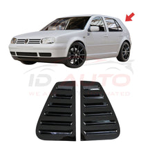 Тунинг добавки за задни странични стъкла – VW Golf 4 (1997–2003), черен гланц