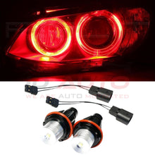 LED крушки Angel Eyes 12V/24V червен цвят за BMW – Canbus, без грешки