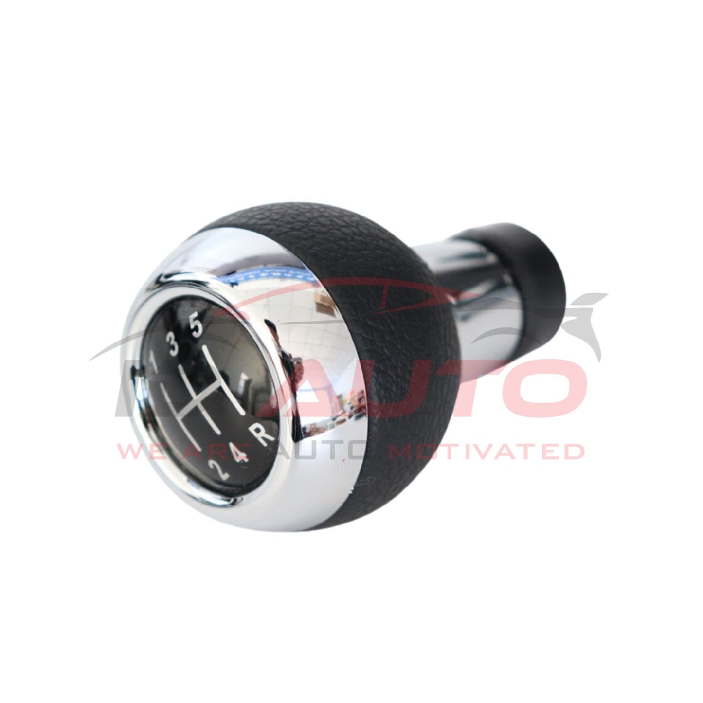 Топка за скоростен лост с еко кожа и хром – Mini Cooper R55, R56, R57, R59, F54, F55