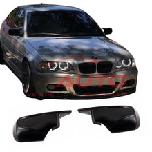 Тунинг капаци за странични огледала – BMW E46 & E39 | Спортен черен гланц