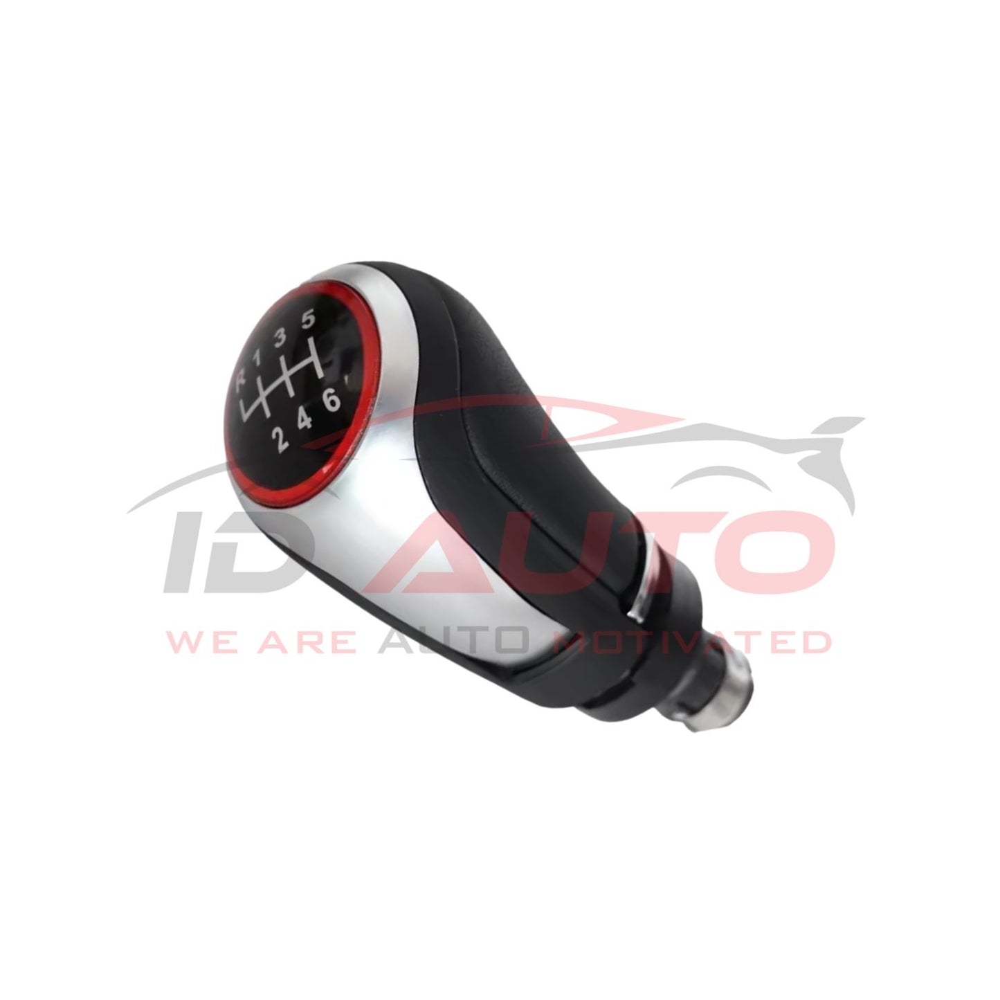 Кожена топка за скоростен лост за Volkswagen Golf Mk5, Mk6, Scirocco, Jetta, EOS (6 скорости)