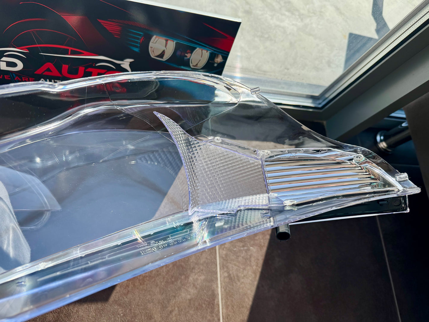 Капаци / стъкла за фарове на BMW E60 (03–07) - с вежда комплект, БМВ 5 серия