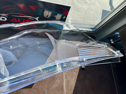 Капаци / стъкла за фарове на BMW E60 (03–07) - с вежда комплект, БМВ 5 серия