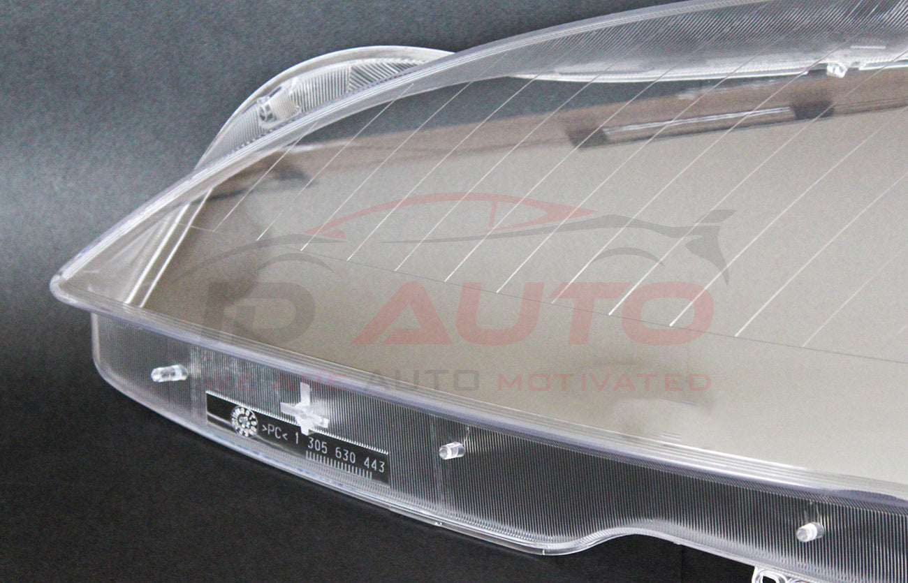 Стъкла / капаци за фарове – Mercedes S-Class W221 (2005–2009) – комплект