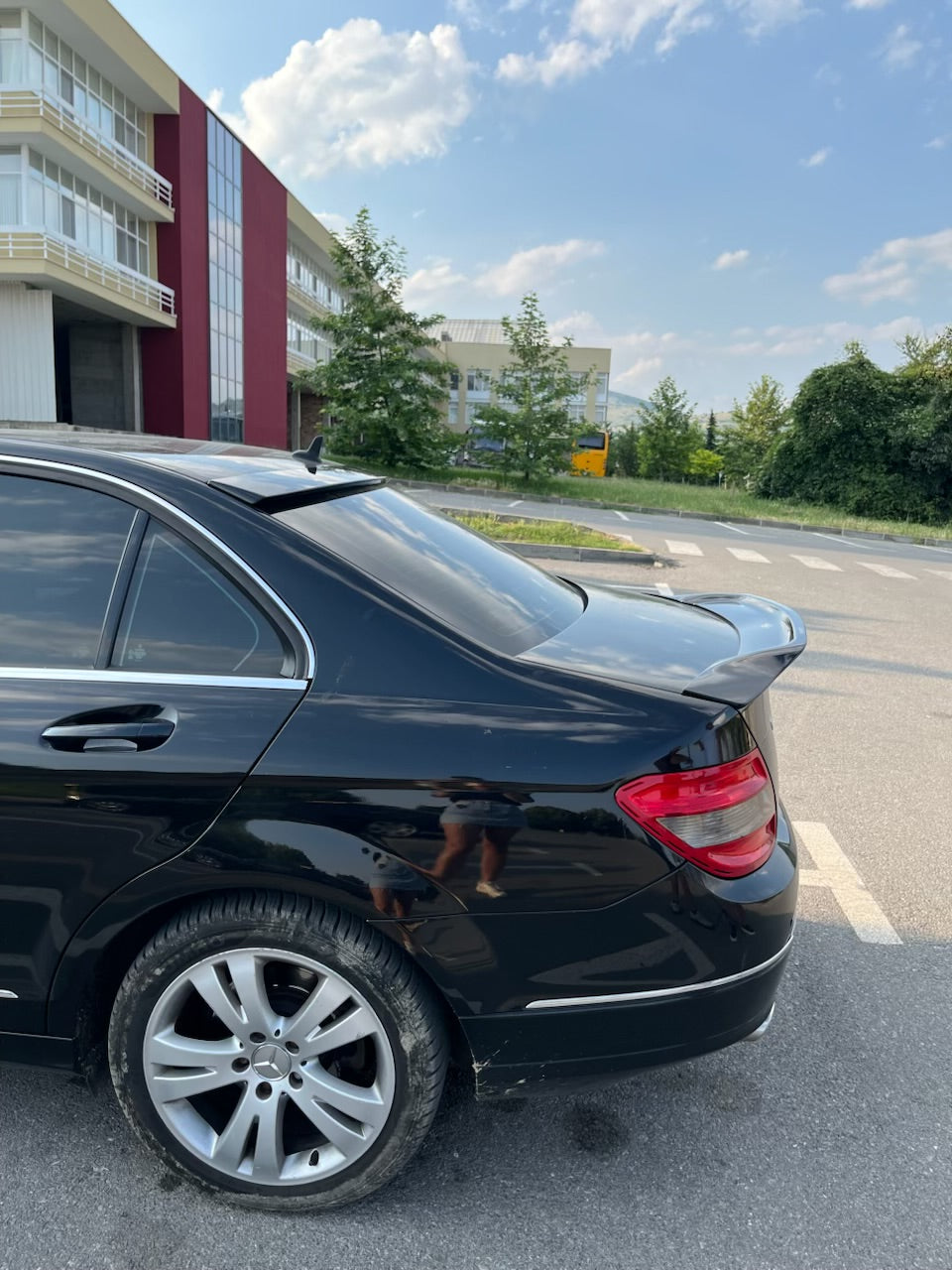 Спойлер PSM за Mercedes W204 C class (07-13)