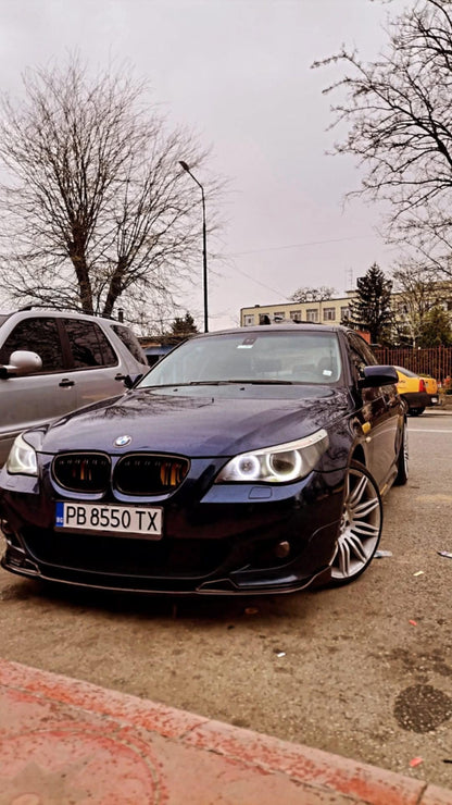 M Техник преден лип спойлер за BMW E60 E61 – лесен монтаж, спортна визия