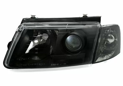 Кристални тунинг фарове за VW PASSAT 3B/ B5 (97-00) - черни