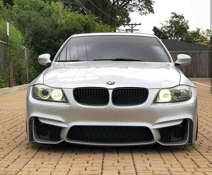 Предна броня за BMW E90 (05-09) - М4 дизайн без отвори за халогени