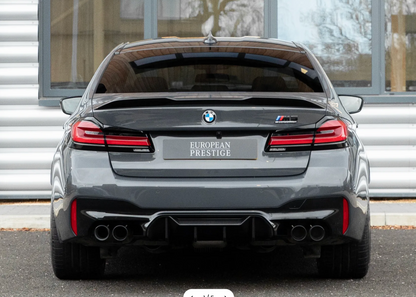Спойлер за багажник BMW 5 Series G30 – CS Style, черен гланц