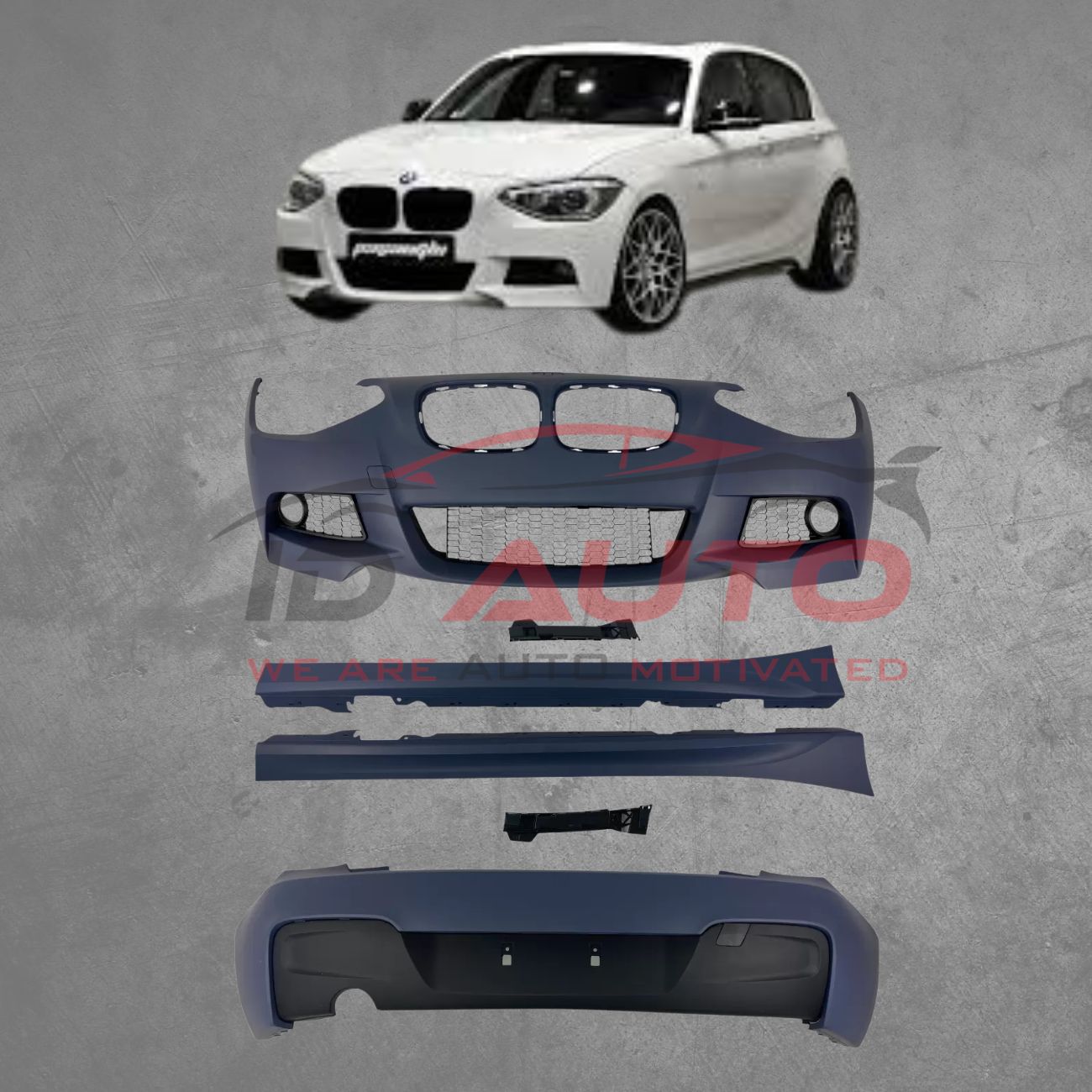 Боди кит M-пакет за BMW F20 (2011–2014) – M-Tech дизайн