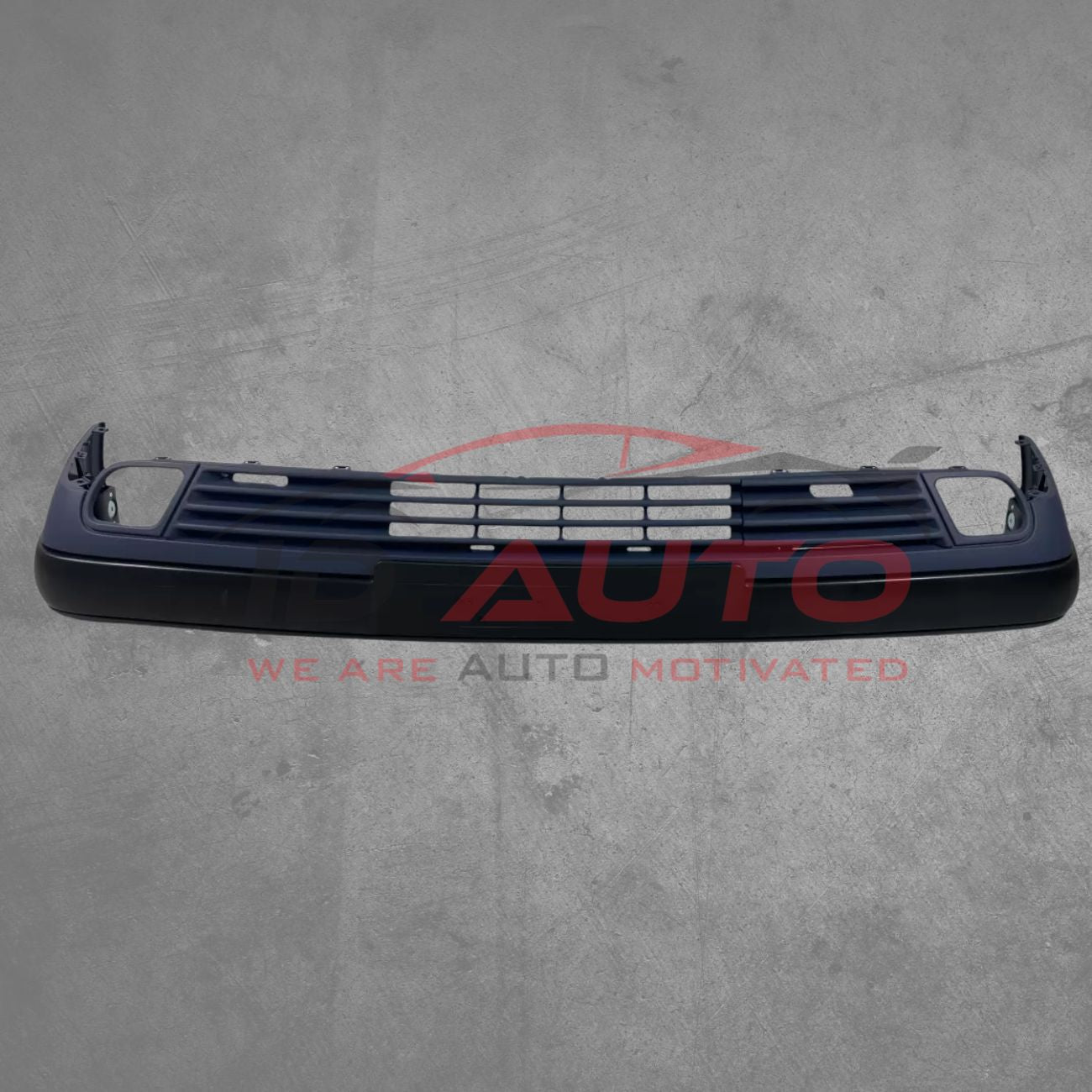 Предна тунинг броня за Mercedes E-Class W210 (1995–1999) с лип и отвори за халогени