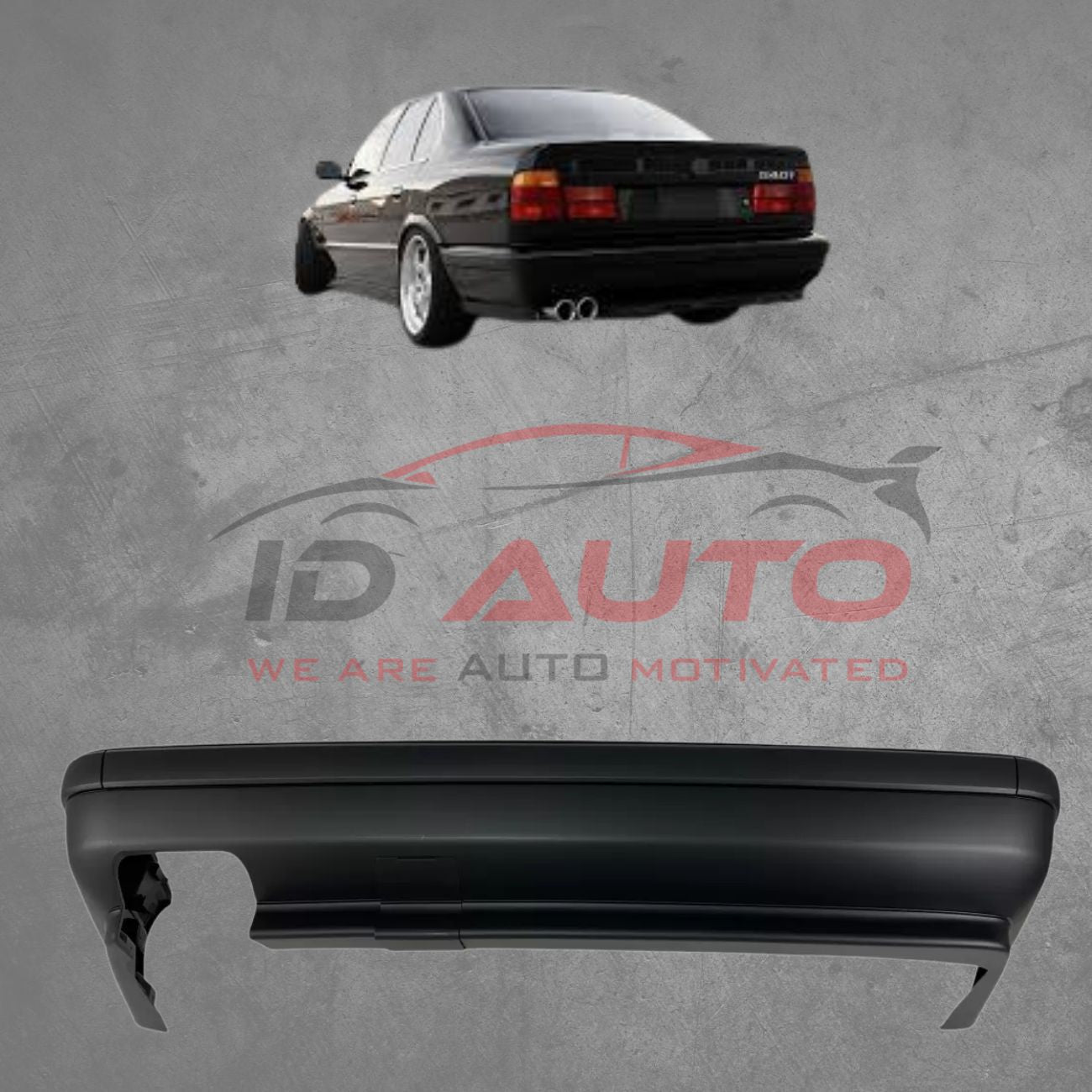 Задна броня BMW E34 – M-Tech дизайн