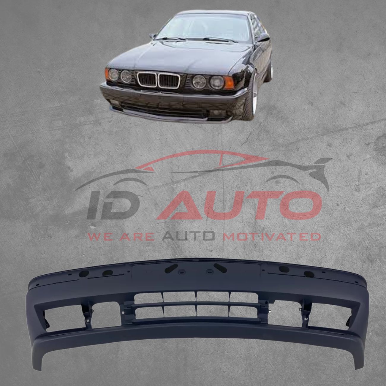 Предна броня BMW E34 – M-Tech дизайн