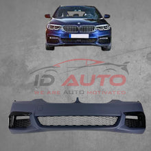 Предна броня BMW G30 (2017-2020) – M-Tech дизайн, с и без отвори за парктроник, грундирана