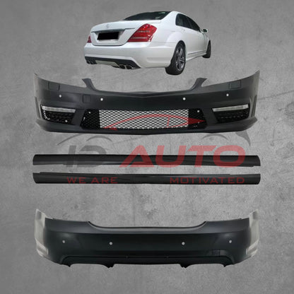 Боди кит AMG Пакет за Mercedes W221 S-Class (2005-2011) – дълга база