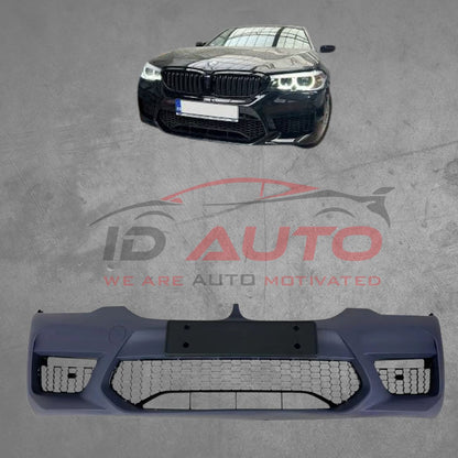 Предна броня BMW G30 (2017-2020) – M5 дизайн, с и без отвори за парктроник, грундирана