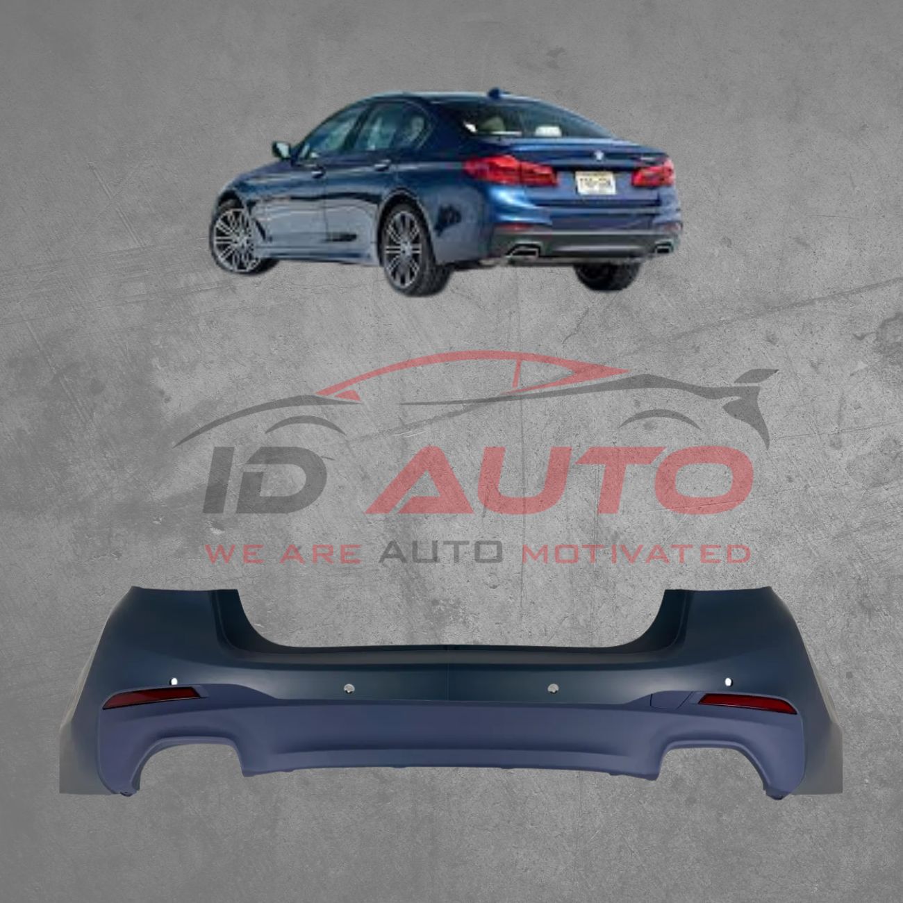 Задна броня BMW G30 (2020+) – M-Tech дизайн