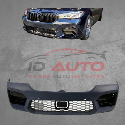 Предна броня BMW G30 (2020+) – M5 дизайн с отвори за парктроник и камера (cruise control)