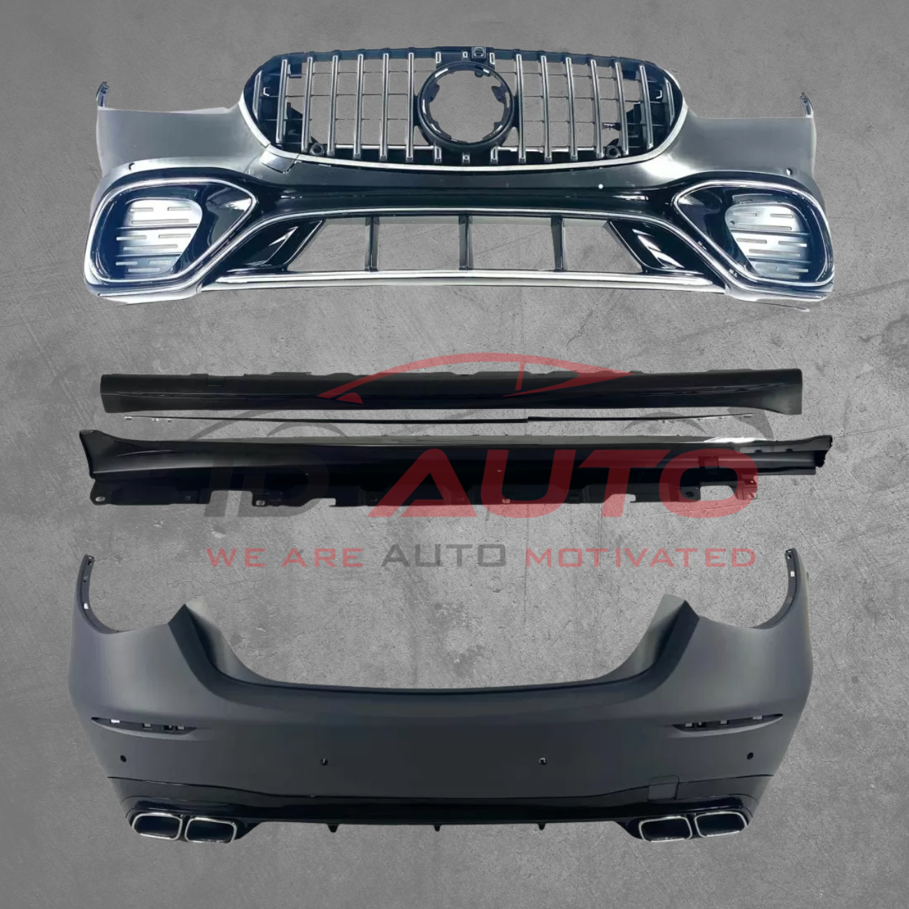 AMG боди кит пакет за Mercedes S-Class W223 (2021–2023) – S63 дизайн