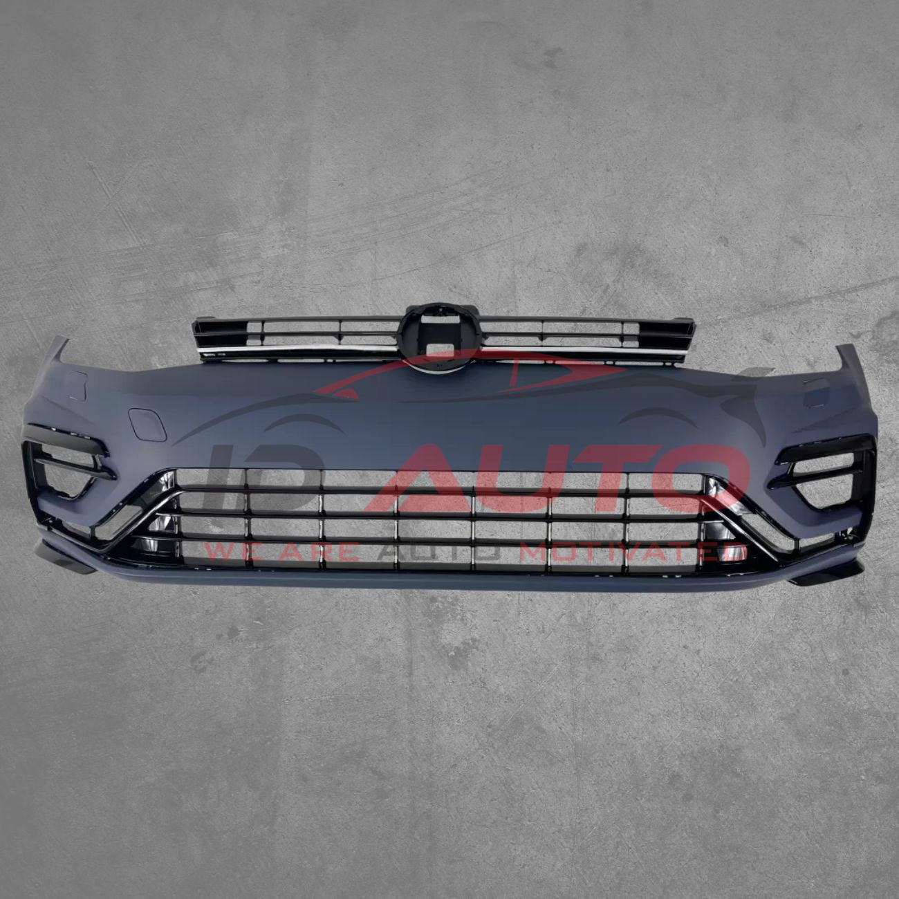 Предна броня за VW Golf 7 – конверсия към Golf 7.5 Facelift, R-Line дизайн