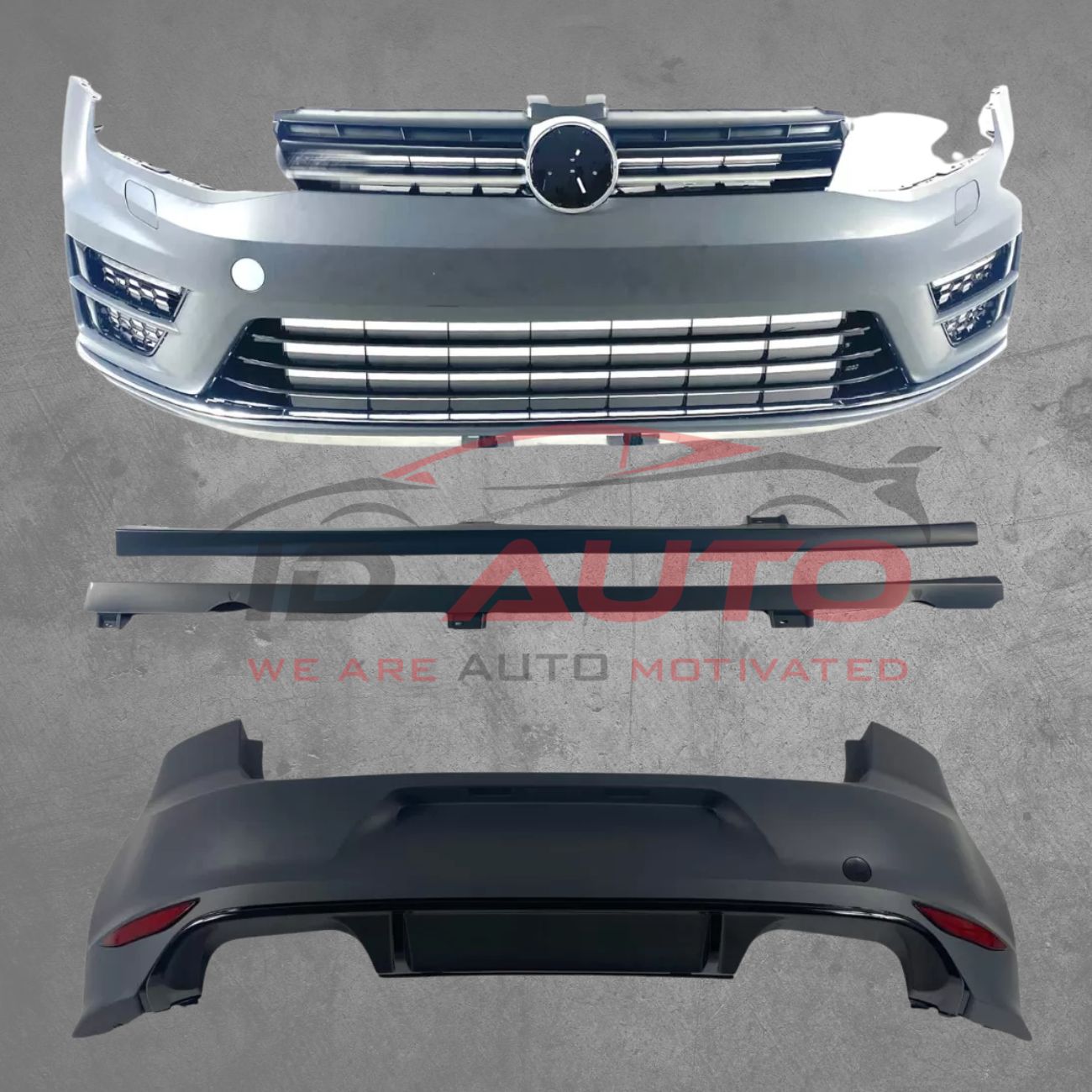 Боди кит пакет брони за VW Golf 7 – R20 дизайн