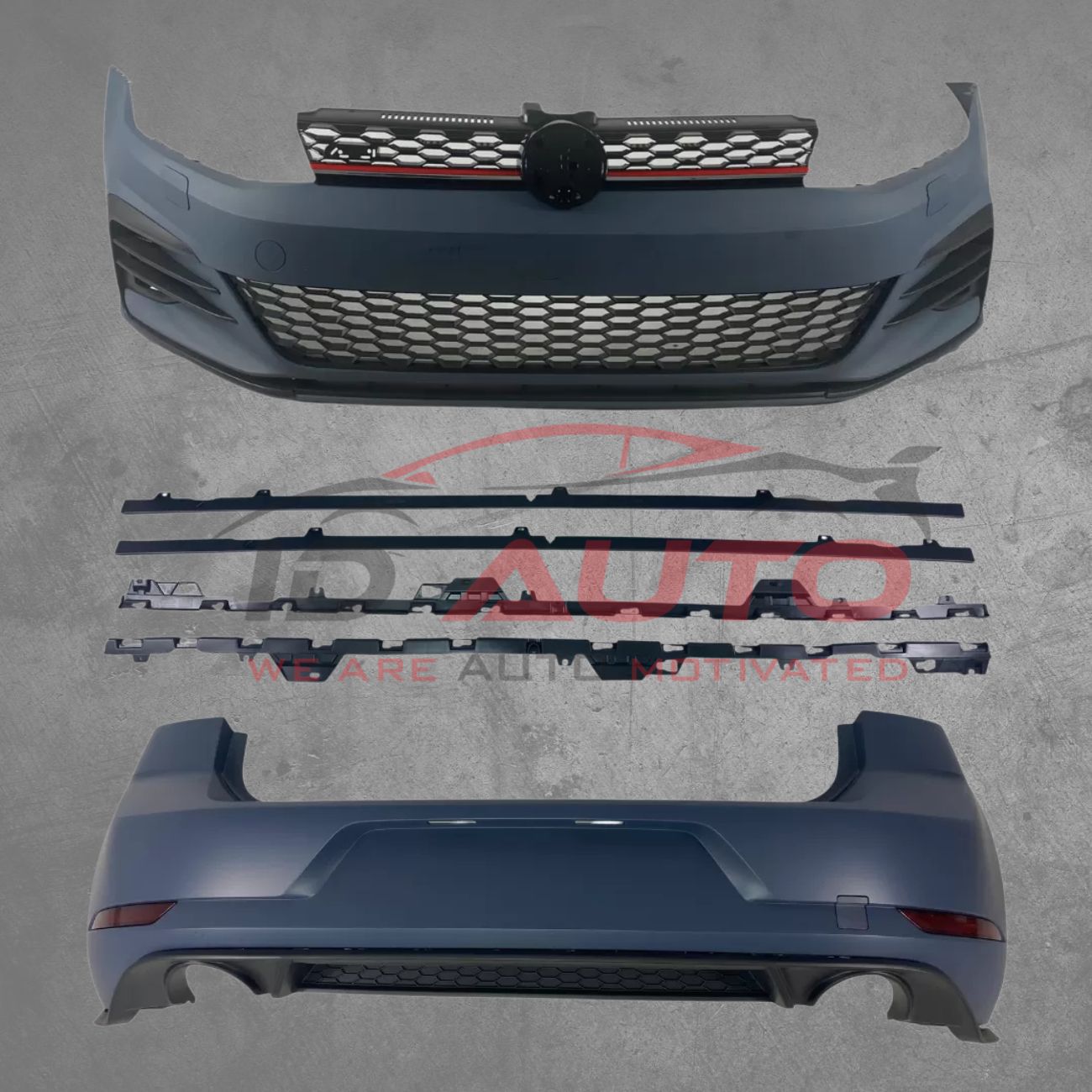 Боди кит брони за VW Golf 7 – Golf 7.5 GTI Look