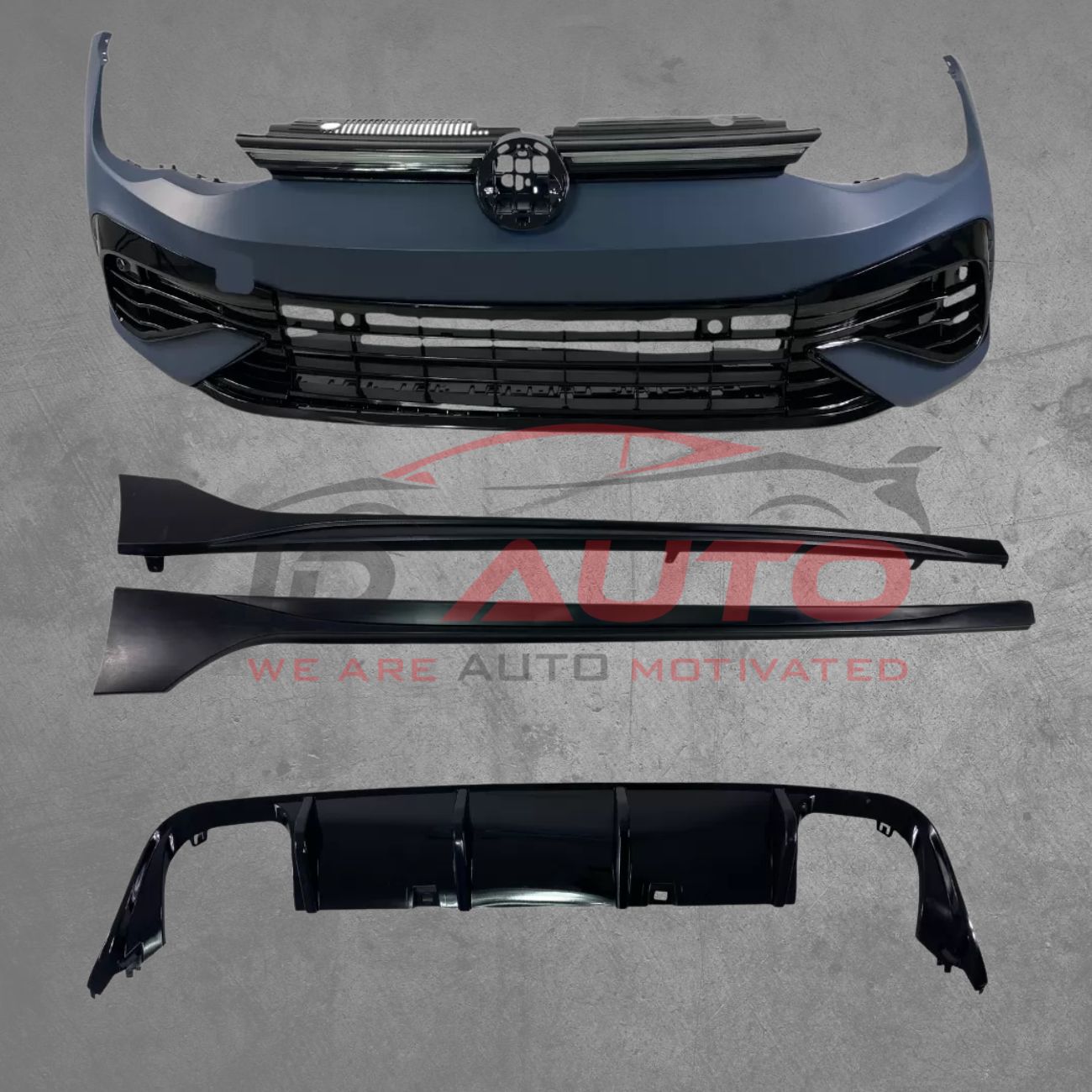 Боди кит брони за VW Golf 8 – R дизайн