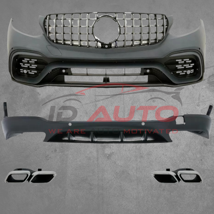Боди кит – AMG пакет за Mercedes GLC X253 (2015–2019) – AMG S63 дизайн