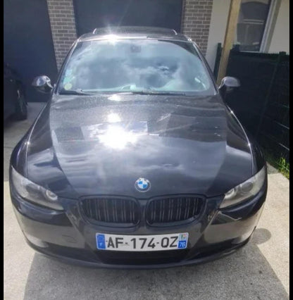 Бъбреци за BMW E92 / E93 (2006 - 2010) Двойни Черен Гланц