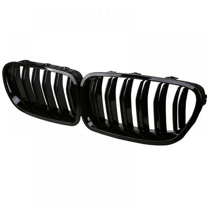 Бъбреци за BMW F10/F11 2011-2017 Двойни Черен Гланц