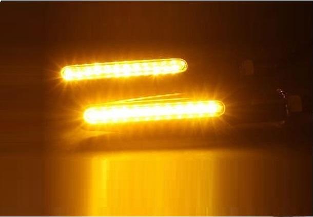 Бягащи LED мигачи за мотор - CF267 2бр.