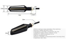 Бягащи LED мигачи за мотор - CF264 2бр.