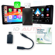 Безжичен адаптер 2в1 за CarPlay и Android Auto